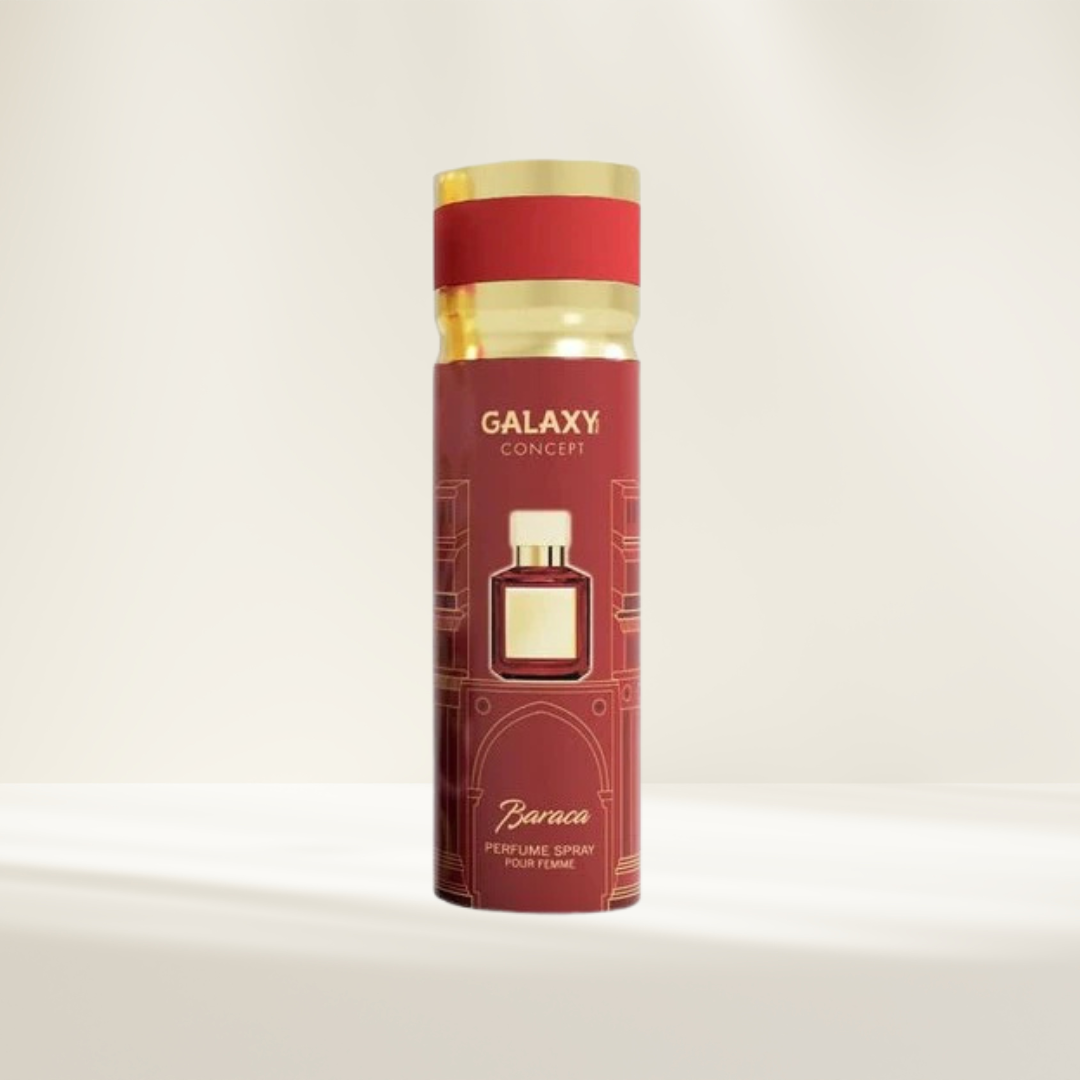 Galaxy Concept Baraca Perfume Spray Woody Floral Arabian Body Spray 200ml