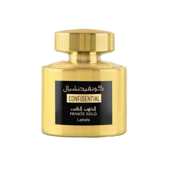 Lattafa Confidential Private Gold Eau de Parfum – 100ml For Unisex