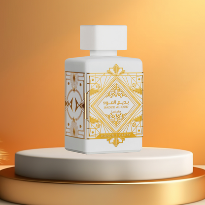 Badee Al Oud White  Honor & Glory EDP 100 ml Lattafa For Unisex