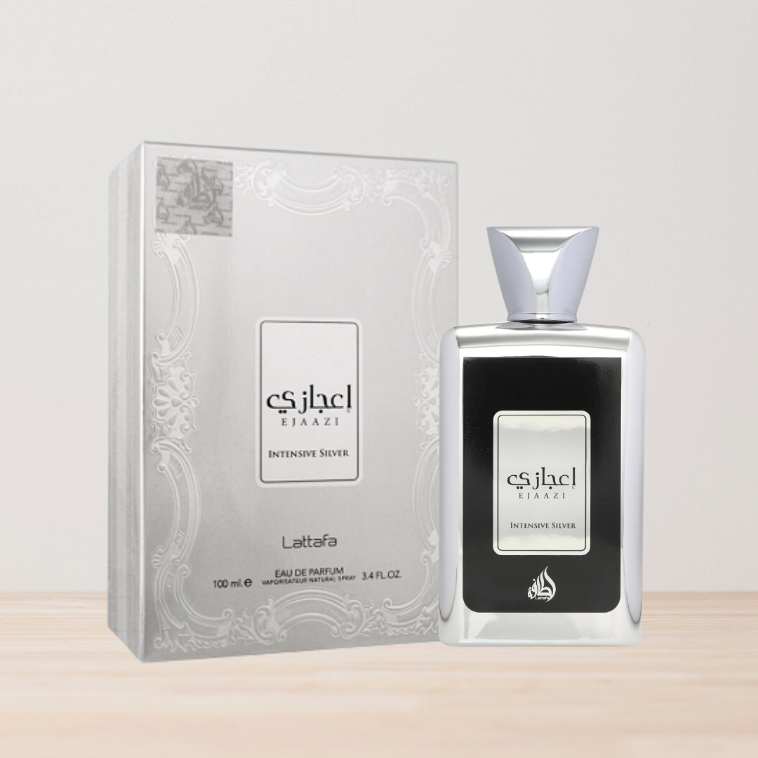Lattafa Ejaazi Intensive Silver EDP 100 ml – For Unisex