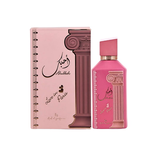 Ahubbak Love in Paris Eau de Parfum — 100 ml by Ard Al Zaafaran for Unisex