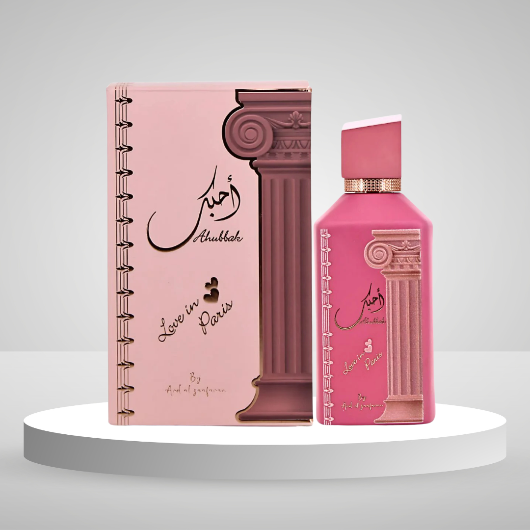 Ahubbak Love in Paris Eau de Parfum — 100 ml by Ard Al Zaafaran for Unisex