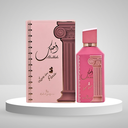 Ahubbak Love in Paris Eau de Parfum — 100 ml by Ard Al Zaafaran for Unisex