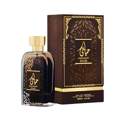Hayaati Oud Eau De Parfum 100ml by Ard Al Zaafaran- For Unisex