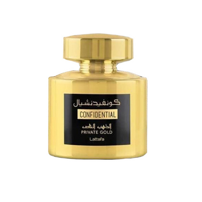 Lattafa Confidential Private Gold Eau de Parfum – 100ml For Unisex