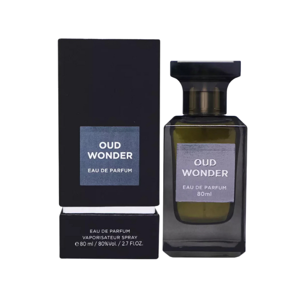Oud Wonder Eau de Parfum by Fragrance World – 80ml Unisex