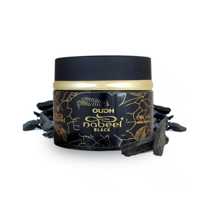 Nabeel Black Bakhoor Incense 60g – Deep, Luxurious Aroma for Your Home