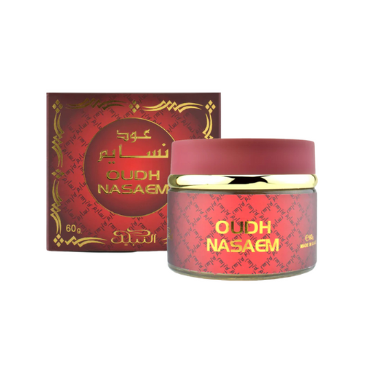Bakhoor Oudh Nasaem 60g by Nabeel – Signature Oriental Fragrance for Your Home