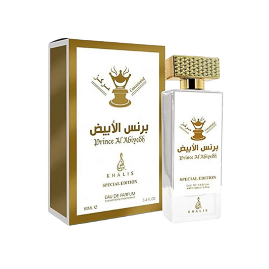 Khalis Prince Al Abiyedh Eau de Parfum 80ml For Unisex