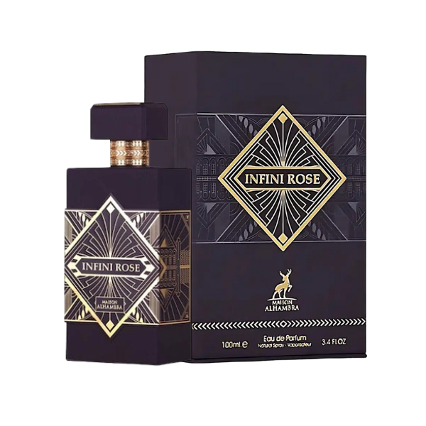 Infini Rose 100ml Eau de Parfum by Maison Alhambra for unisex