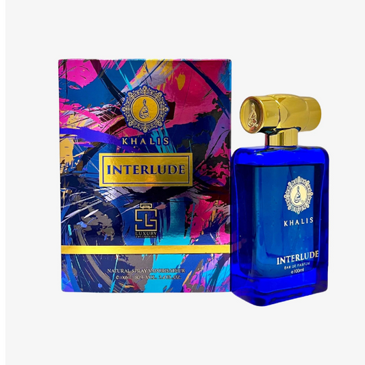 Interlude Eau de Parfum 100ml by Khalis – A Bold and Mysterious Unisex Fragrance