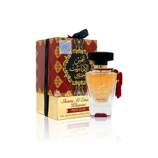 Shams Al Emarat Khususi Red Oud | Eau de Parfum 100ml | by Ard Al Zaafaran